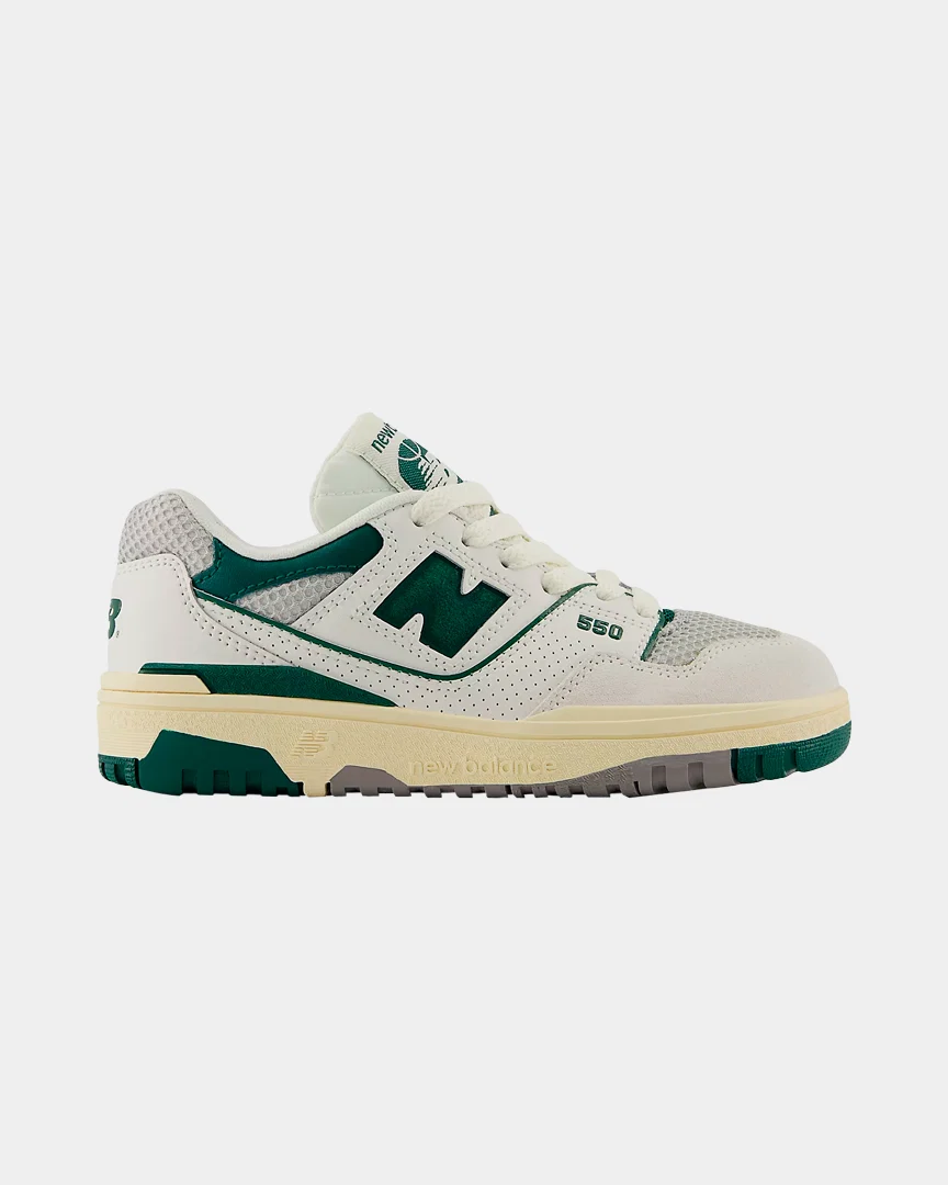 Sapatilhas New Balance 550 Criança Branca/Verde - Image 2
