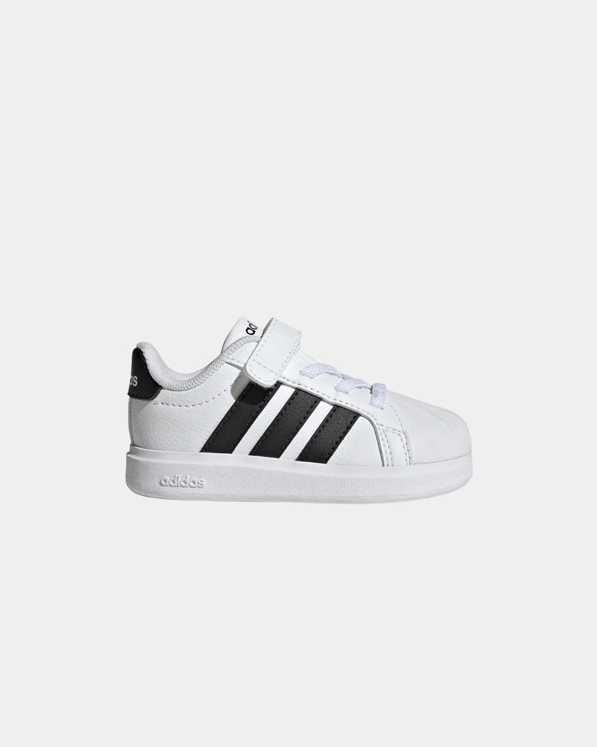 Sapatilhas Bebé Adidas Streettalk El I Branco/Preto - Image 2