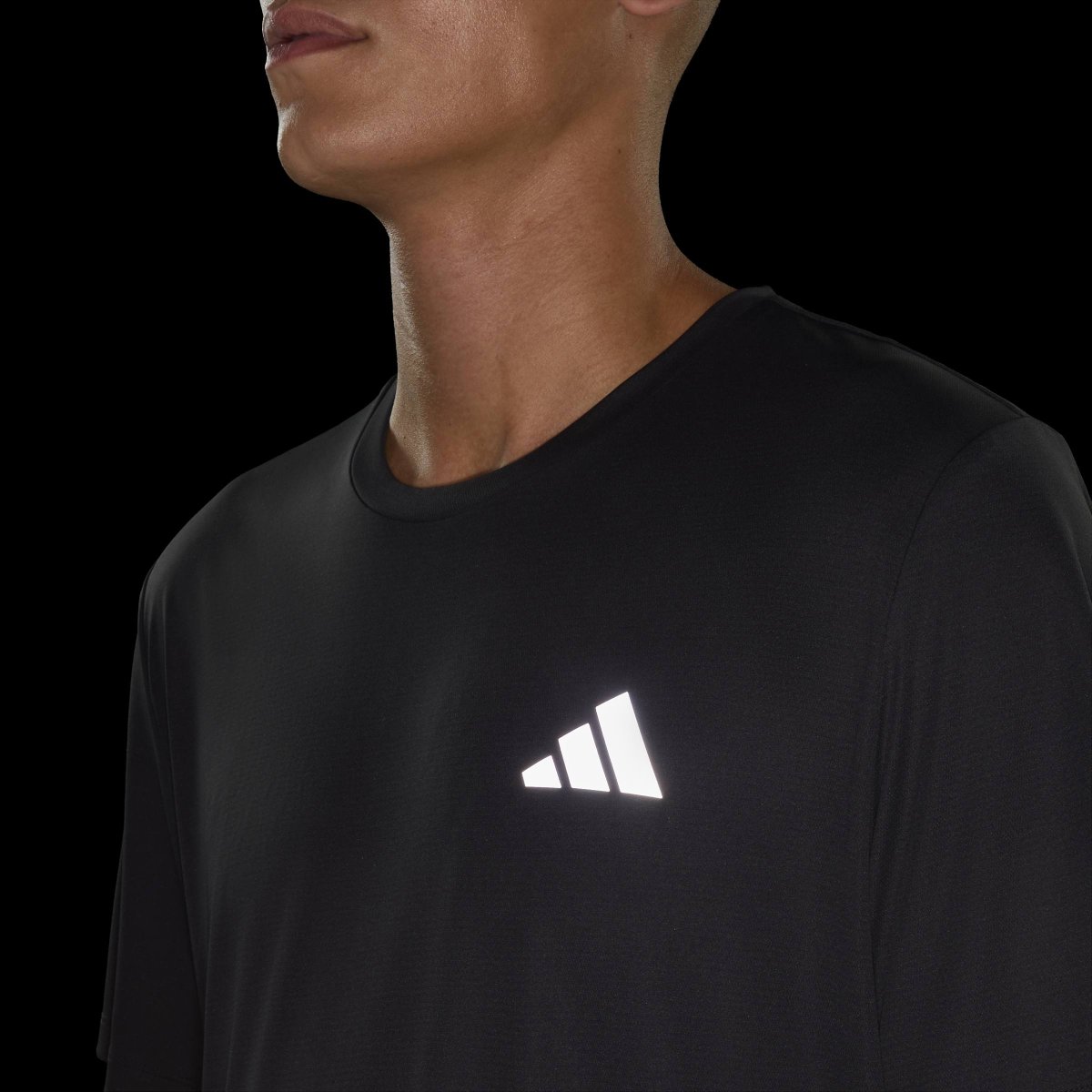 T-shirt de Treino Adidas Adi365 Run Homem Preta - Image 6