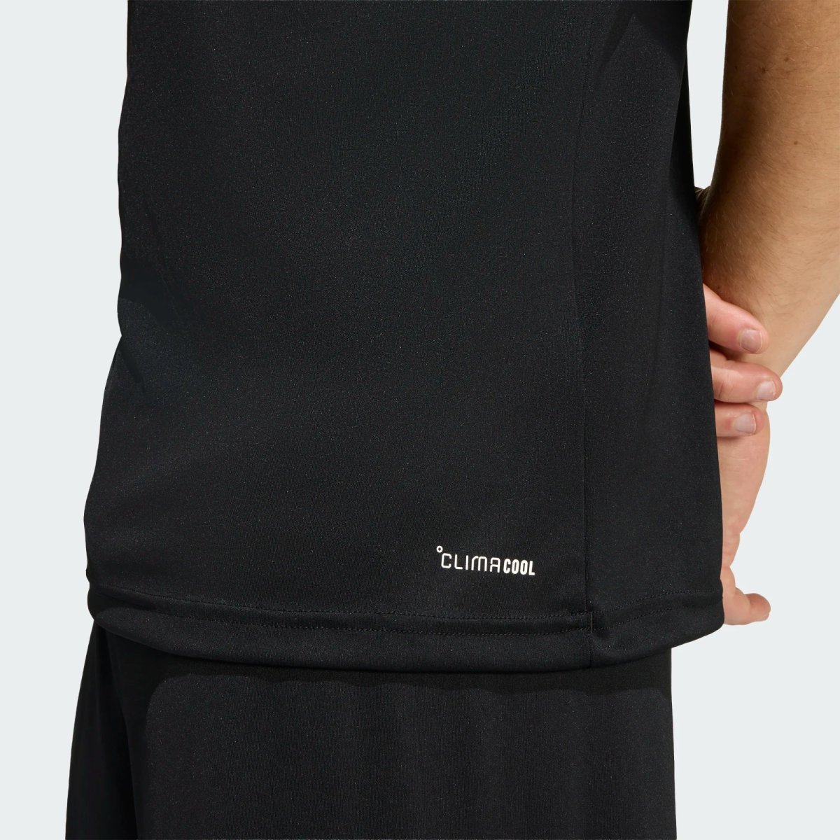 T-shirt de Treino Homem Adidas Ent26 Preta - Image 4
