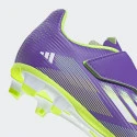 Chuteiras Adidas F50 Club J FG/MG Roxo/Verde - Image 6