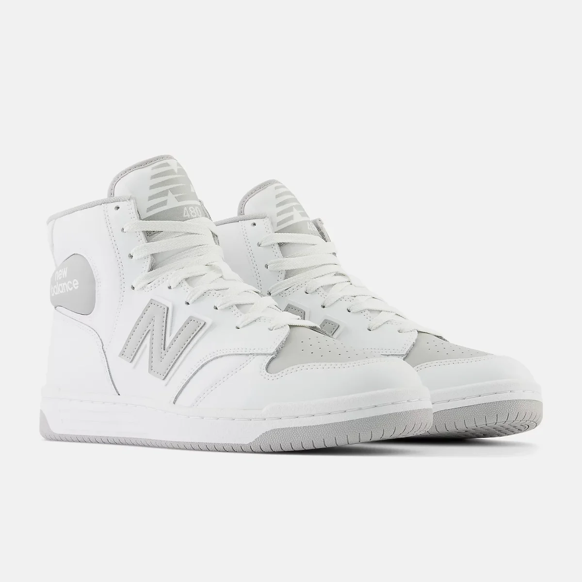 Sapatilhas New Balance 480 Branca/Cinza - Image 4