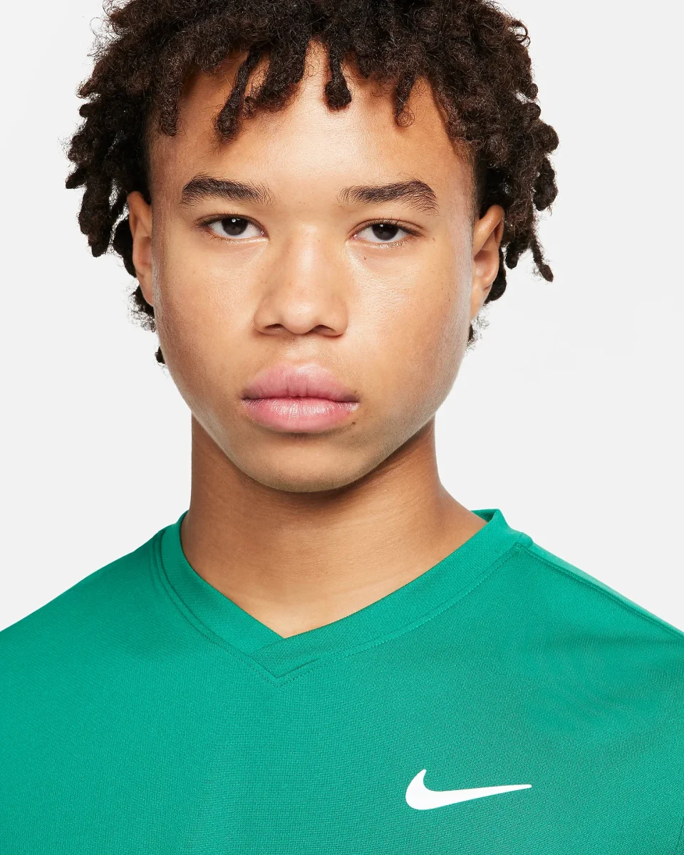 T-Shirt de Treino Nike Dri-Fit Victory Verde - Image 4