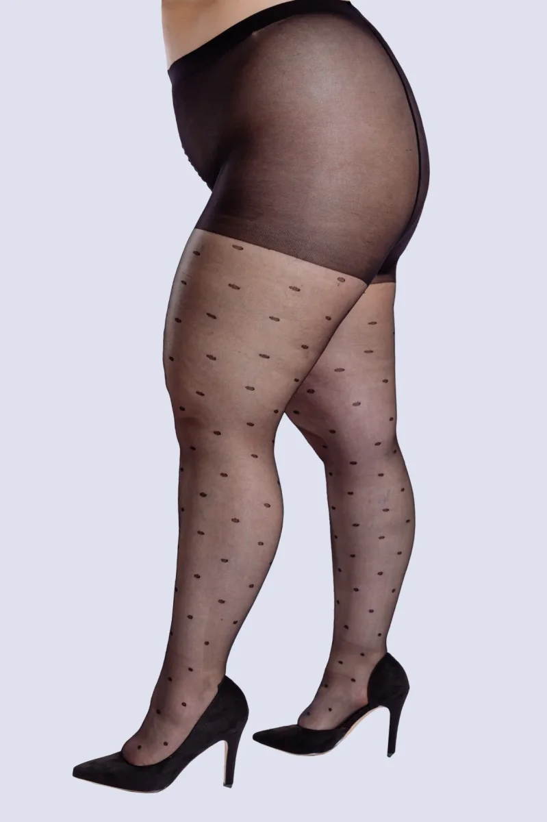 Collants Dots Plus Size - Image 2
