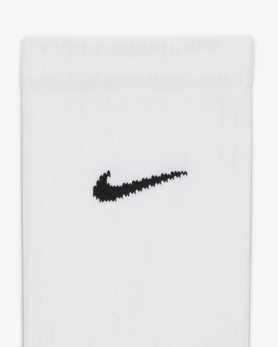 Par de Meias Cano Médio Nike Futebol Dri-Fit Brancas - Image 5