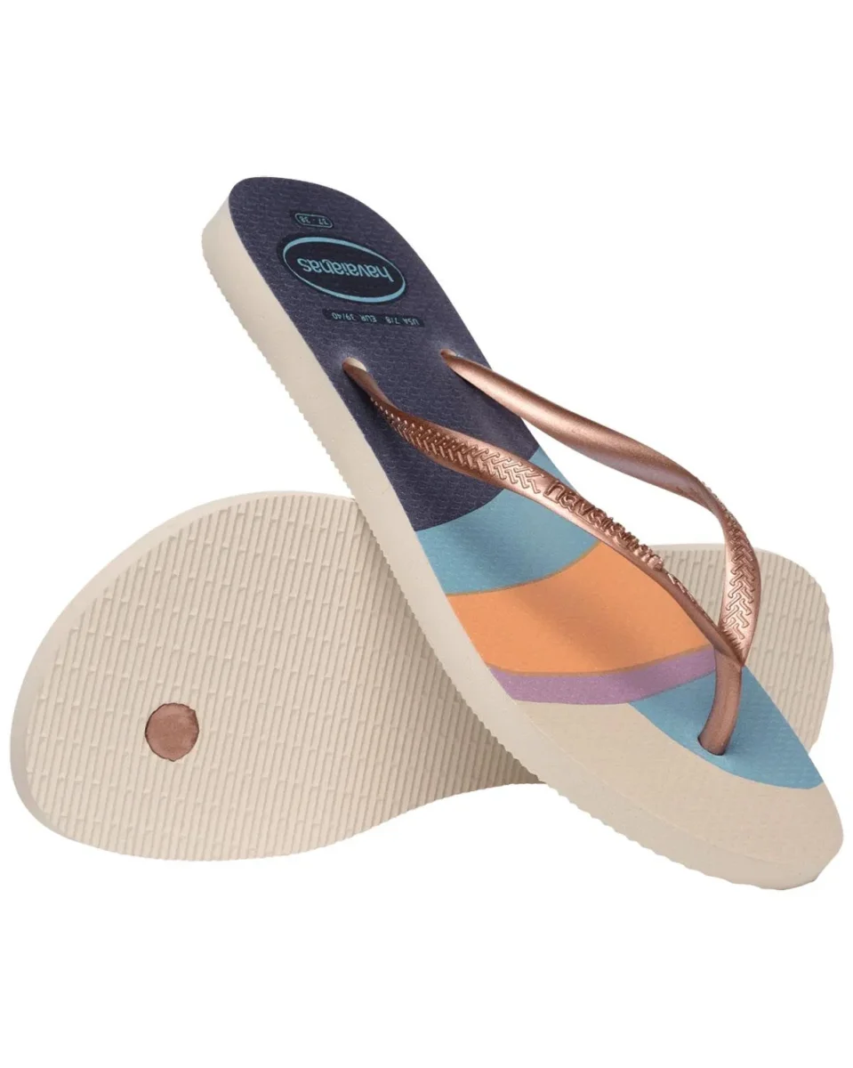 Chinelos Havaianas Slim Palette Dourada - Image 5