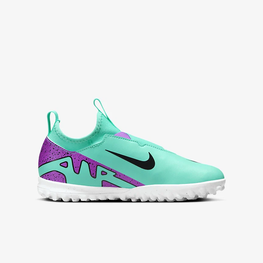 Chuteiras Nike Jr. Zoom Mercurial Vapor 15 TF Verde Água - Image 3