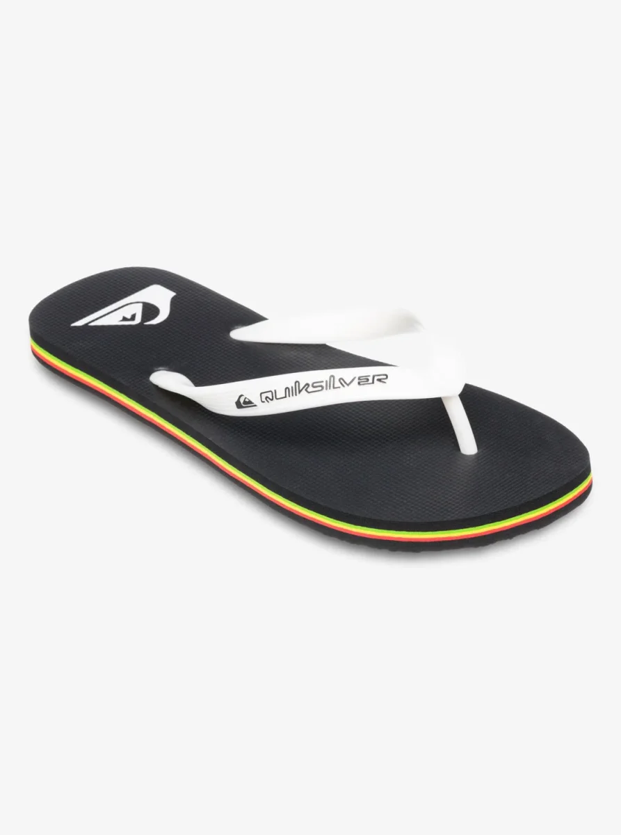 Chinelos Quiksilver Molokai Core Preto/Branco - Image 3