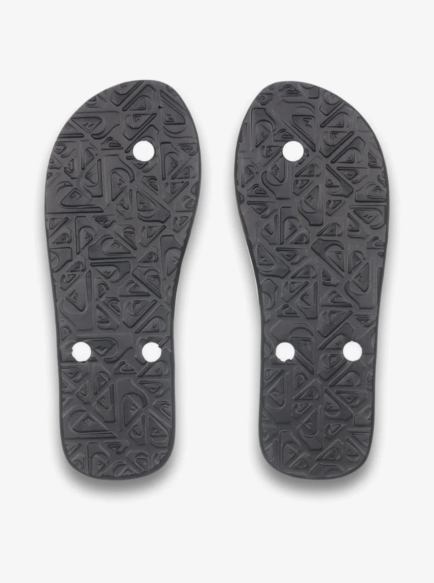 Chinelos Quiksilver Molokai Core Preto/Branco - Image 5