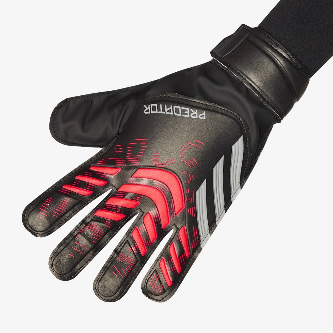 Luvas de Guarda-Redes Adidas Predator Preto/Vermelho - Image 3