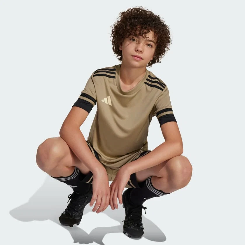 T-shirt de Treino Adidas Squa25 J Bege - Image 4