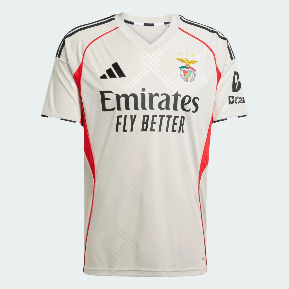 Camisola Alternativa SLBenfica 25/26 Adidas Bege - Image 8