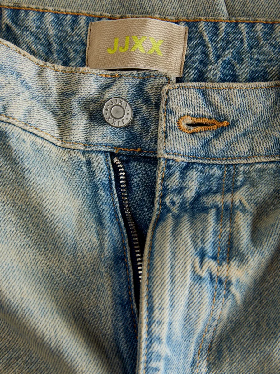 Calças de Ganga JJXX Baggy JXREIN Azul - Image 7