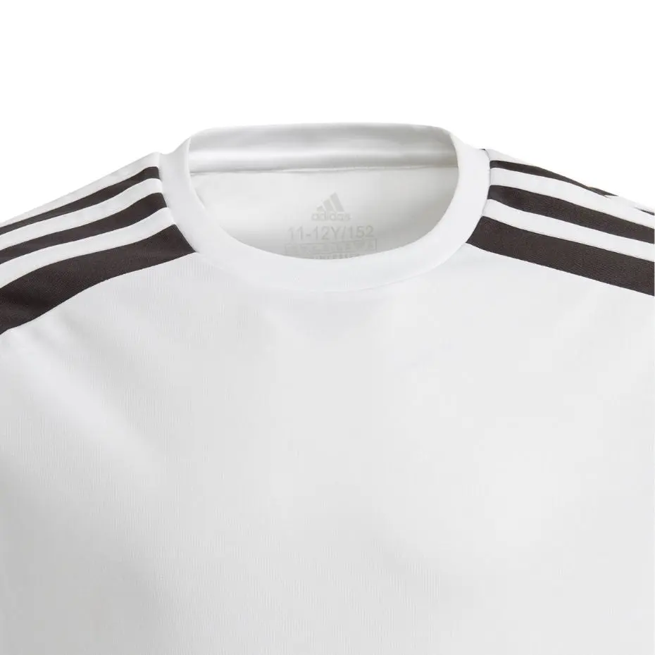 T-Shirt de Treino/Jogo J Adidas Branco/Preto - Image 4