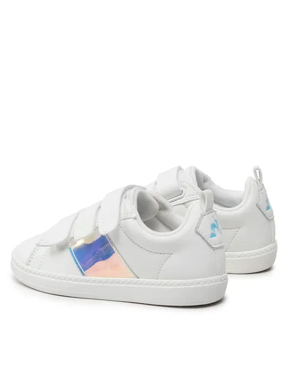 Sapatilhas Le Coq Sportif Courtclassic PS Iridescent Branco - Image 4