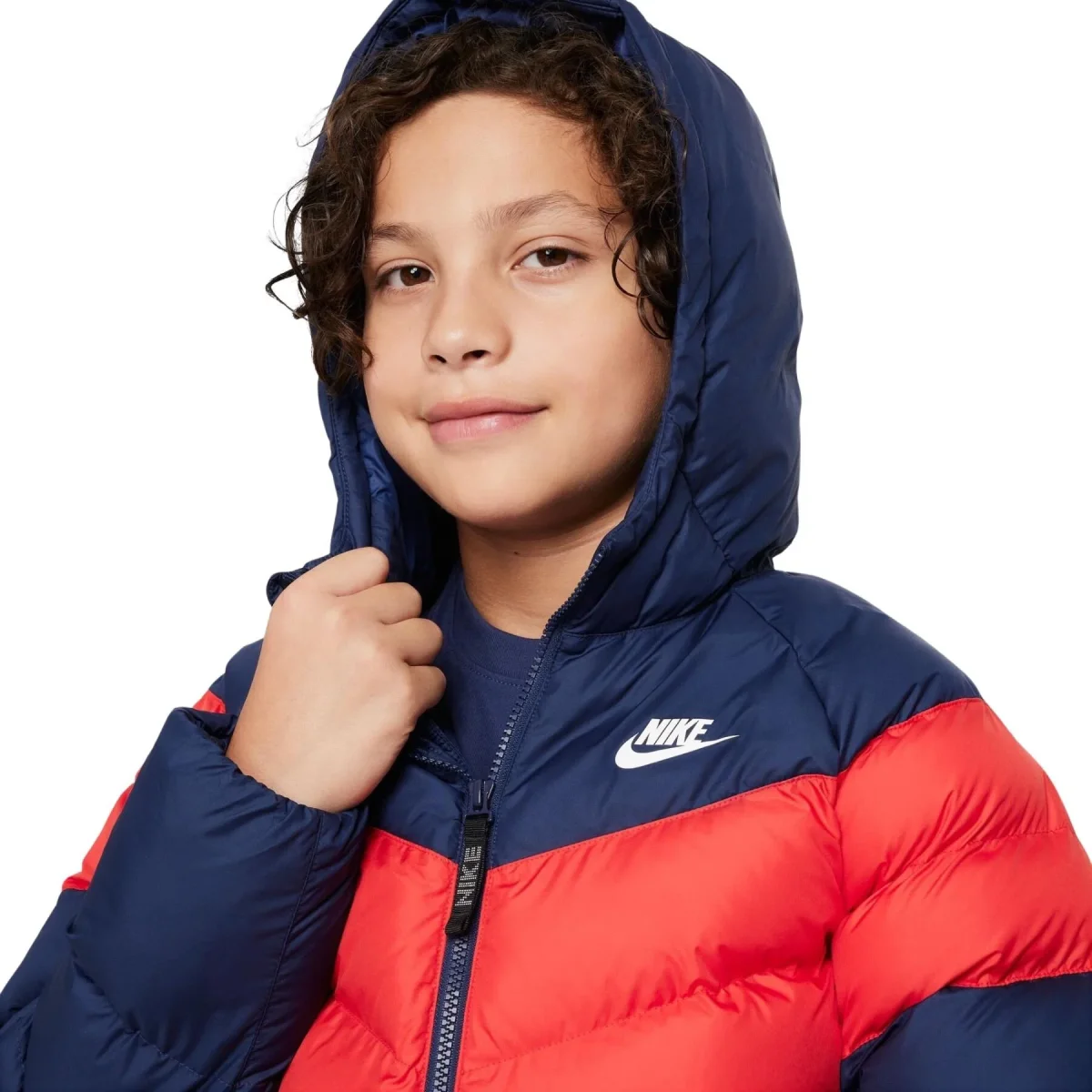 Blusão Nike Júnior Azul Marinho - Image 4