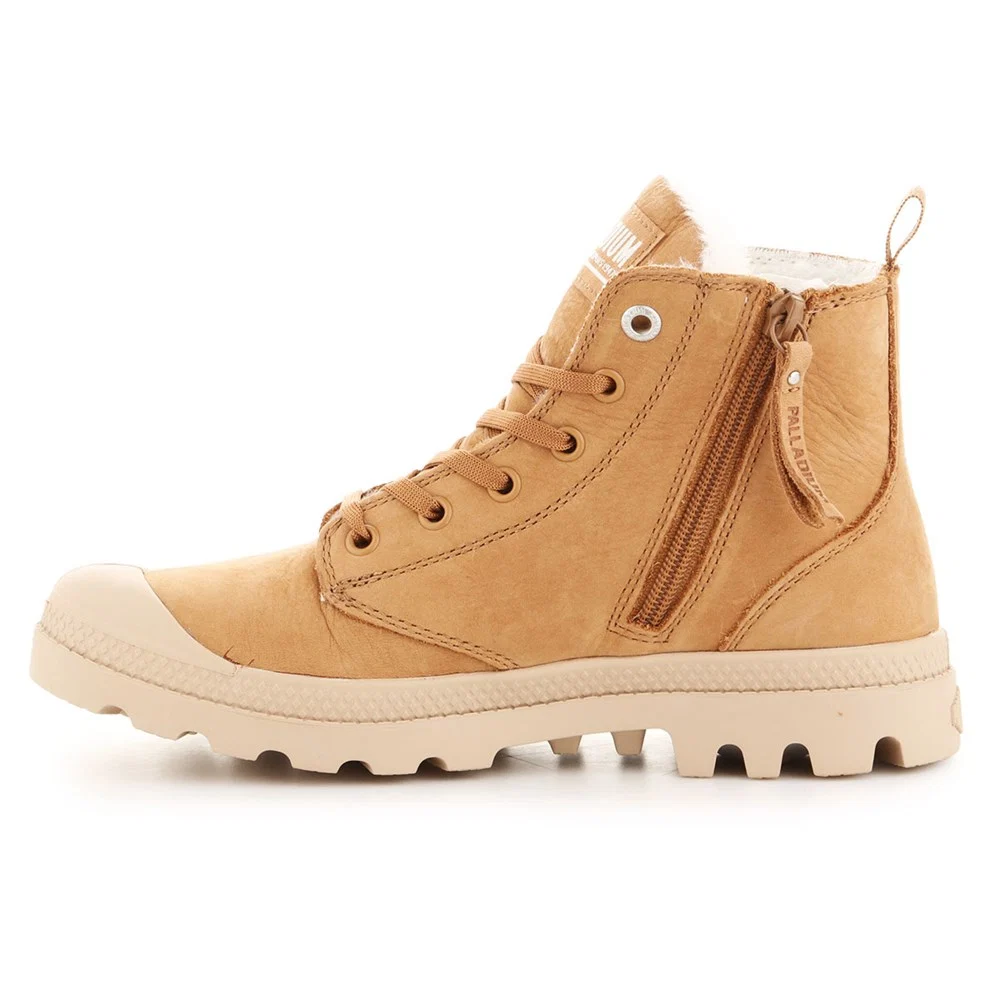 Bota Palladium Pampa Hi Zip Castanha - Image 3