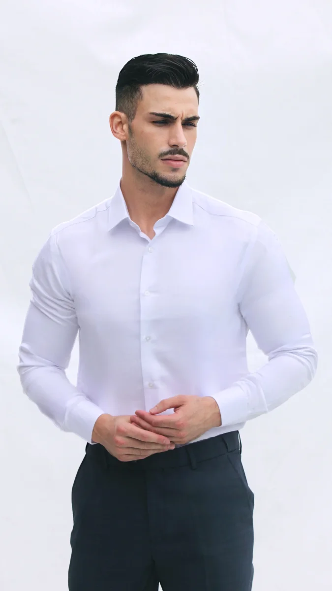 Camisa Clássica de Algodão Premium - Image 2