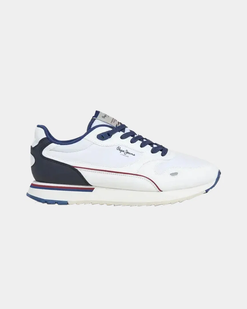 Sapatilhas Pepe Jeans Bexley South M Branco/Azul Marinho - Image 2