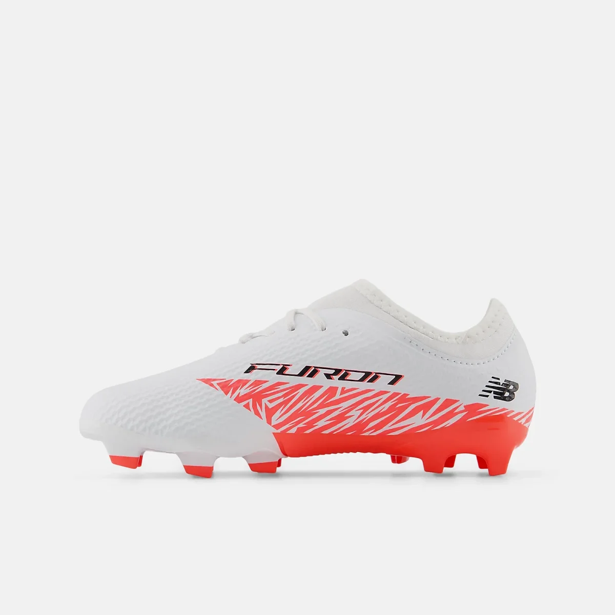 Chuteiras New Balance Furon Team Jr. FG Branca - Image 4